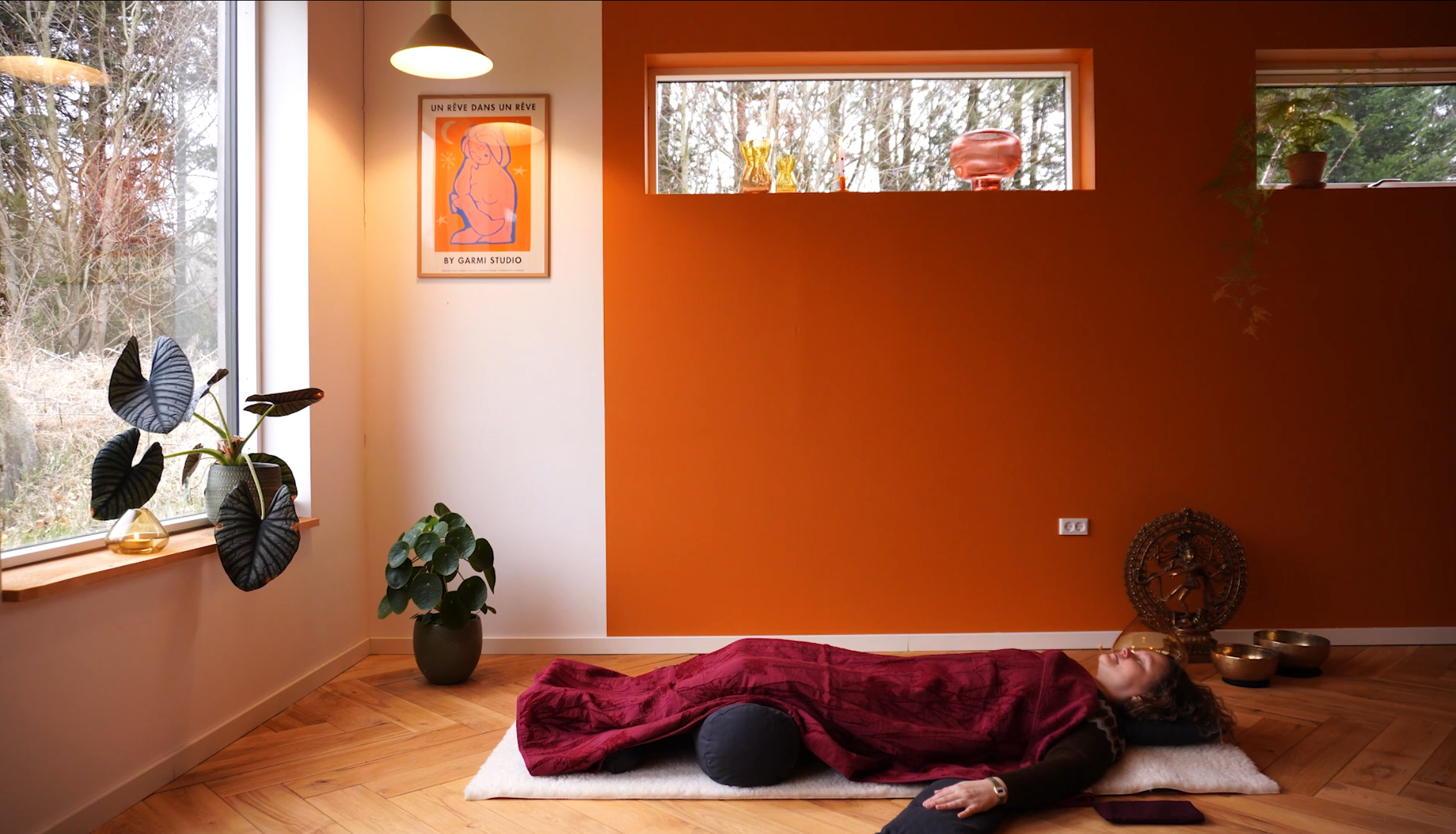 Støttet Savasana