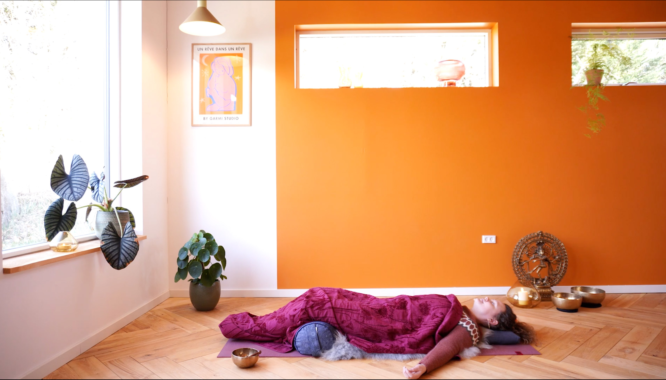 Mindful guidning til øjeblikke af stilhed, ro og sanseglæde